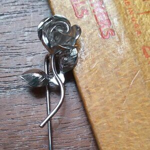 2 Hat / Stick Vintage Pins - stainless steel